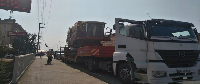 ÇANKIRI YEŞİLIRMAK BİÇERDÖVER TAŞIMASI