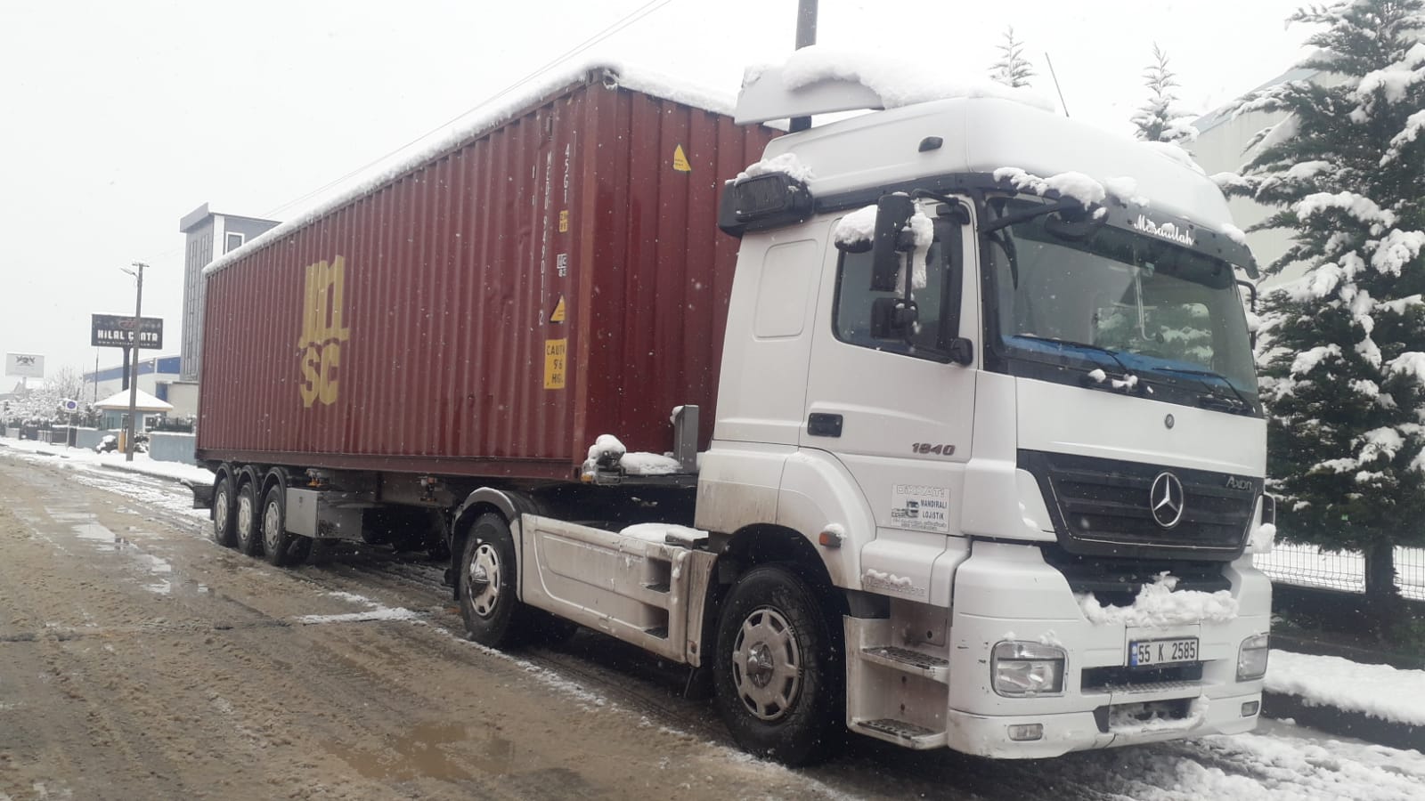 FATSA  BENTAS  BENTONİT  KONTEYNER  TAŞIMASI