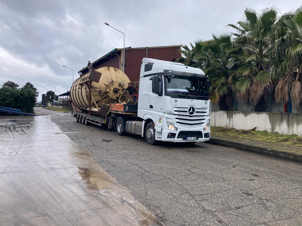 İZMİT-SAMSUN  SİLO  TAŞIMASI
